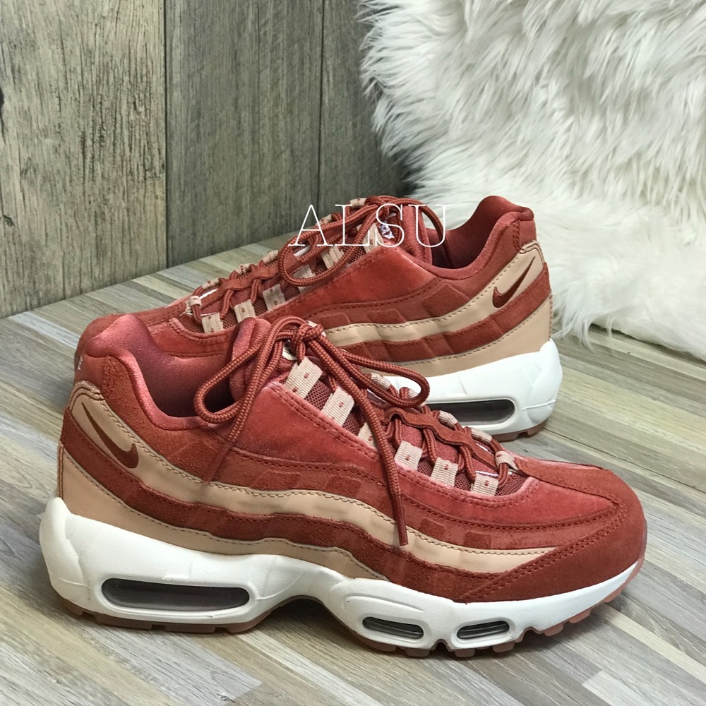 NWT Nike Air Max 95 LX Dusty Peach🍑 W AUTHENTIC - Picture 5 of 8